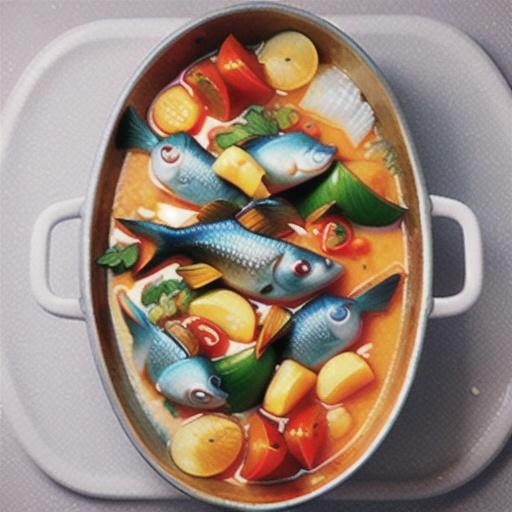 Fish Stew with Ginger and Tomatoes