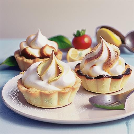 Little lemon meringue tarts