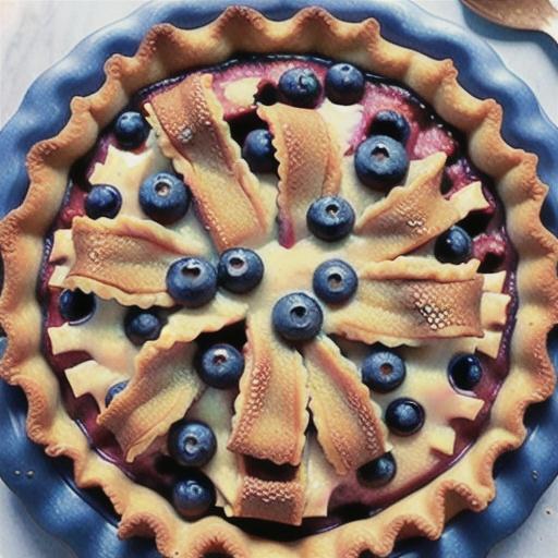Blueberry Crumb Pie