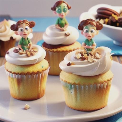 Coconut Pecan Cupcakes