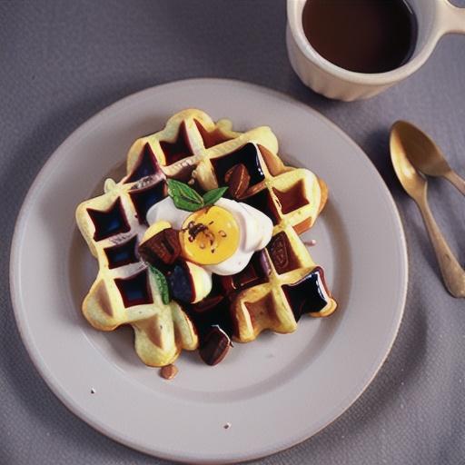 Chestnut Flour Waffles (Gluten Free)