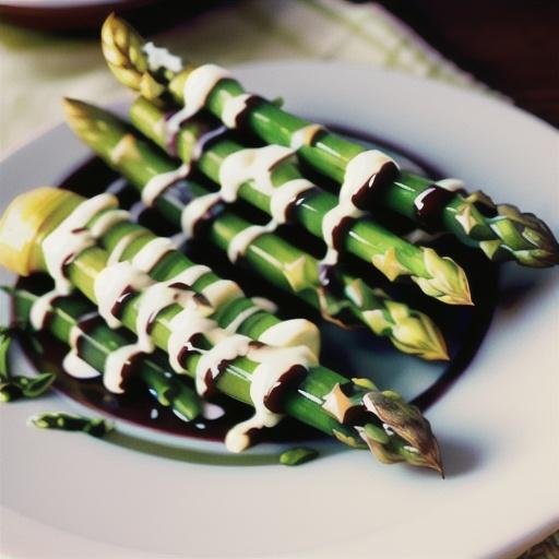 Roasted Asparagus with Herb Goat Cheese