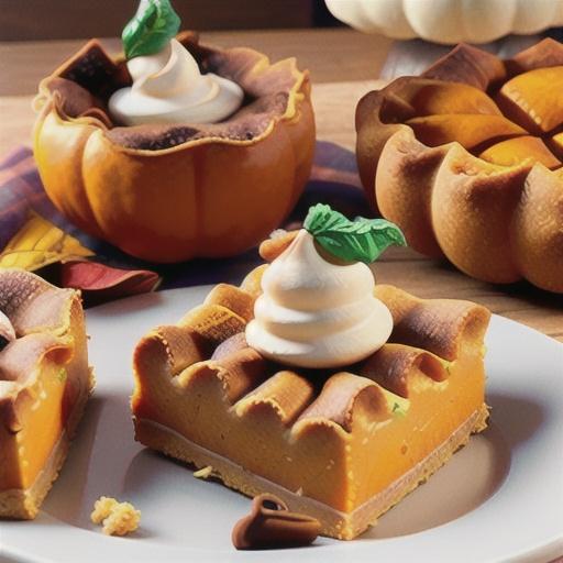 Easy Pumpkin Pie Squares