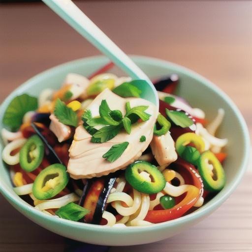 Asian noodle salad