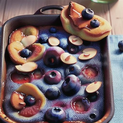 Blueberry Clafoutis