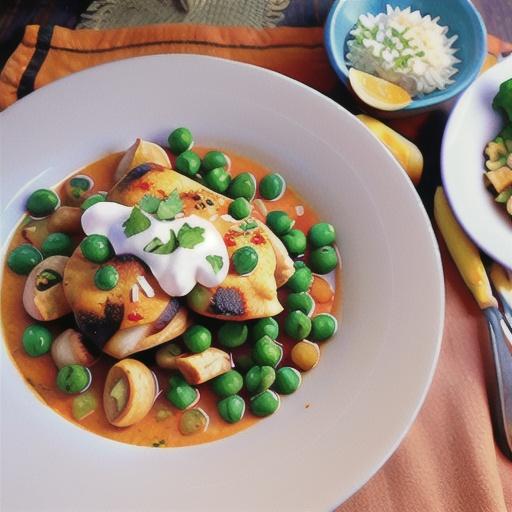 Indian Curried Chicken Thighs