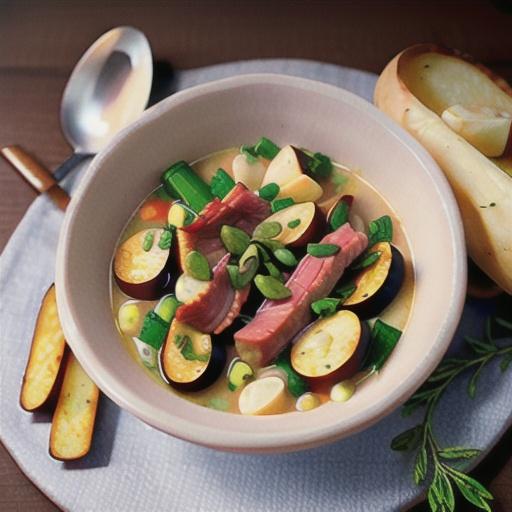 Simple Meat and Potato Soup
