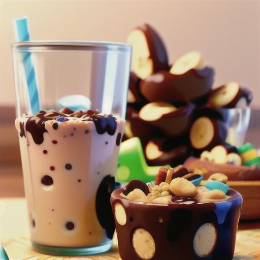 Chocolate Hazelnut Breakfast Smoothies