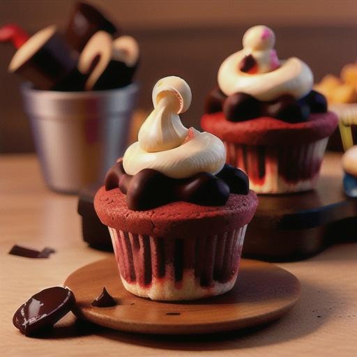 Mini Red Velvet Cheesecakes