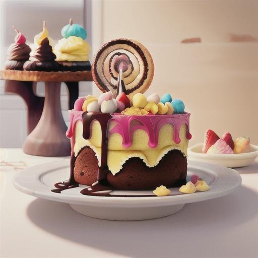 Neapolitan Sheet Cake