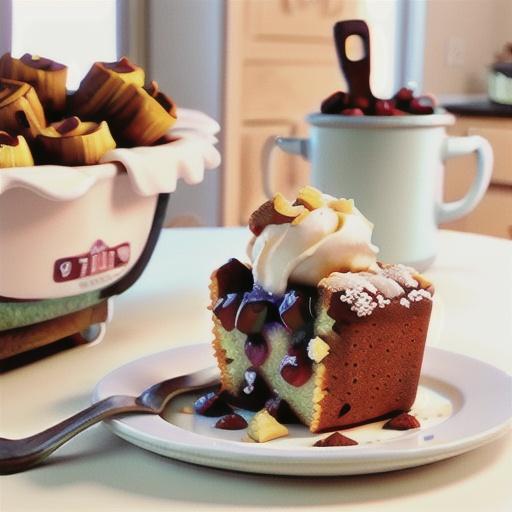 Slow-Cooker Apple-Cranberry Dump Cake