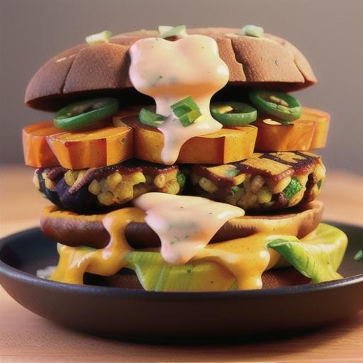 Sweet Potato Black Bean Burgers