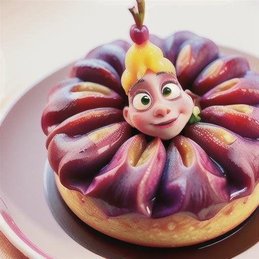 Plum Upside Down Cake