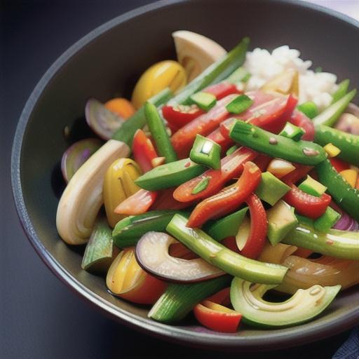 Basic Chinese Stir Fry Vegetables