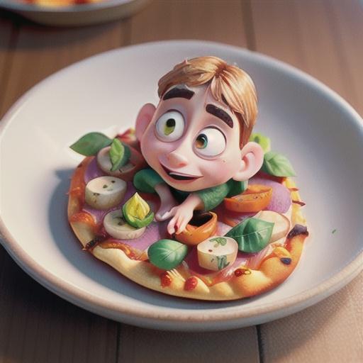 Individual potato pizzas