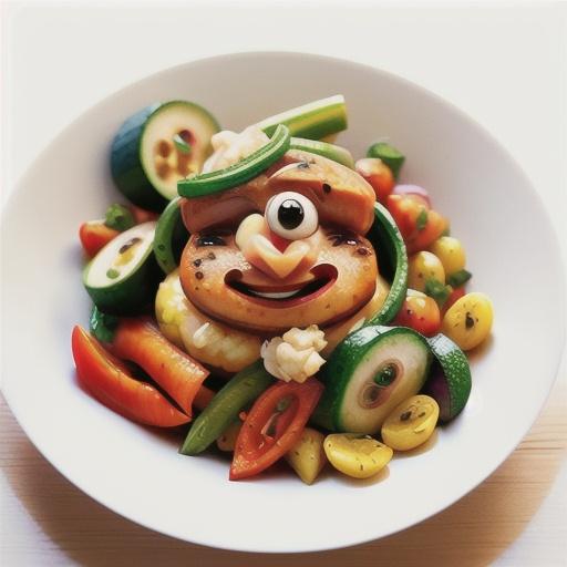 Spiced flathead with wok-tossed vegetables