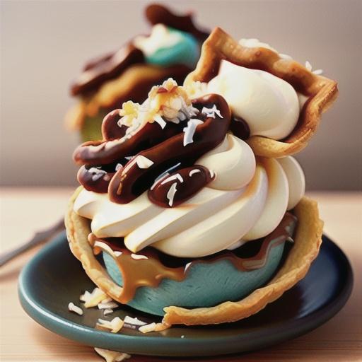 Toasted Coconut, Pecan, and Caramel Pie