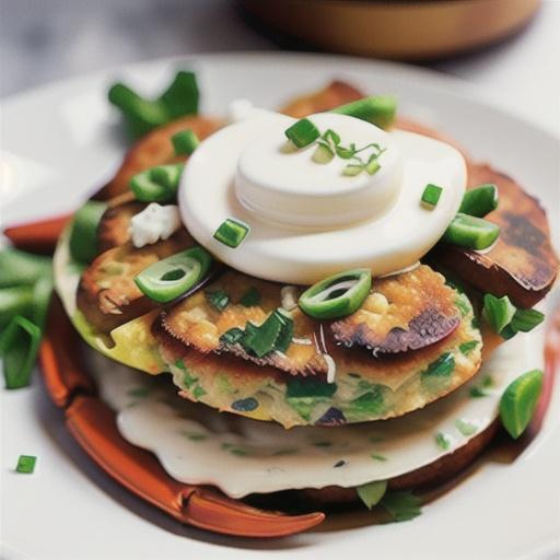 Spicy Crab Cakes with Horseradish Mayo