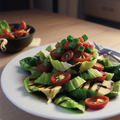 Grilled Romaine Salad
