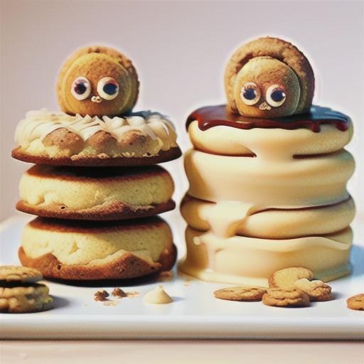 Golden syrup Anzac ripple cakes recipe