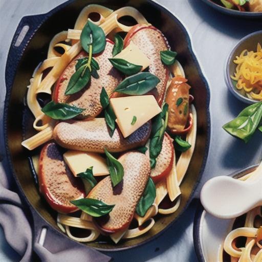 Chicken Sausage and Pasta Skillet