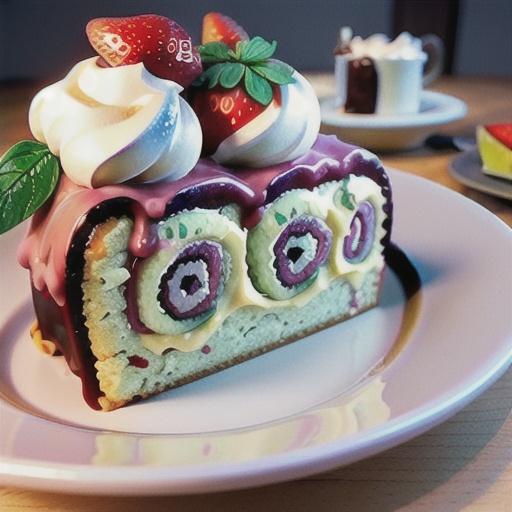 German Strawberry Roll