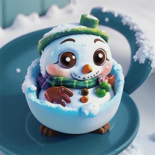 Snowman Cookie Friends