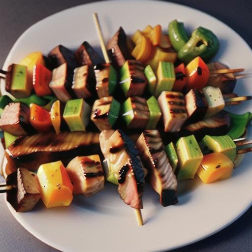 Grilled Teriyaki Sirloin Steak Kabobs