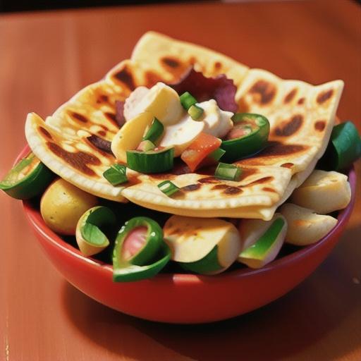 Mashed Potato Quesadilla