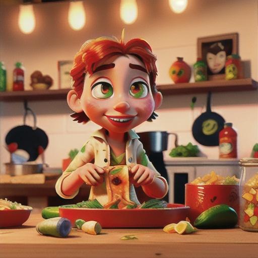 Salsa Chicken Burrito Filling