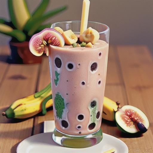 Fig and Chia Breakfast Shake