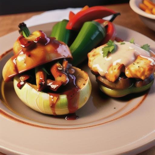 Stuffed Roasted Barbecue Chicken