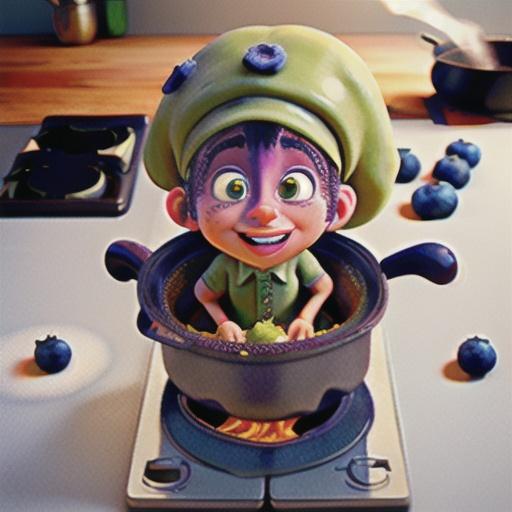 Stove Top Blueberry Grunt