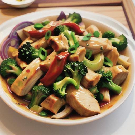 Stir-Fry Chicken and Broccoli