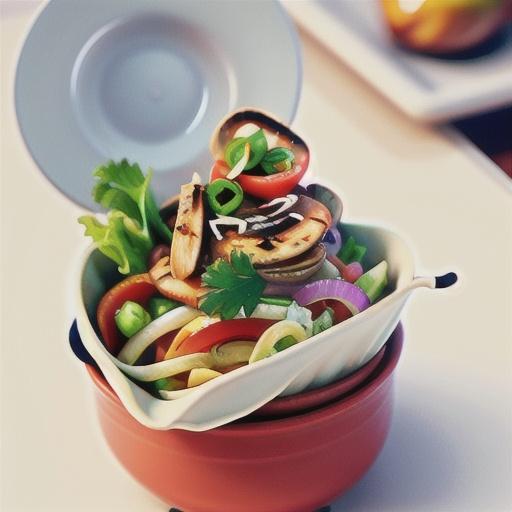 Turkey Thai noodle salad