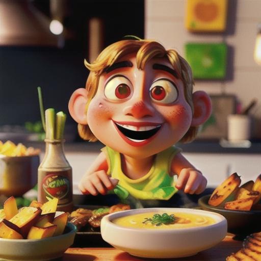 Grilled Buffalo Potato Wedges