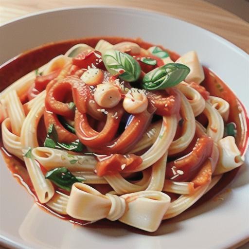 Capellini Pomodoro (Pasta with Fresh Tomato Sauce)