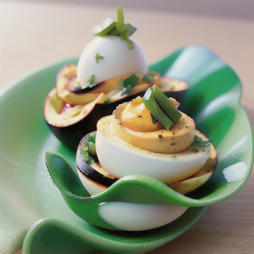 Hot Chile Deviled Eggs