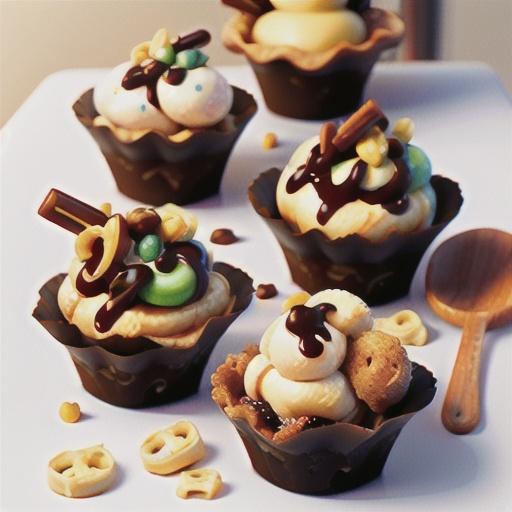 Banoffee ice-cream pie