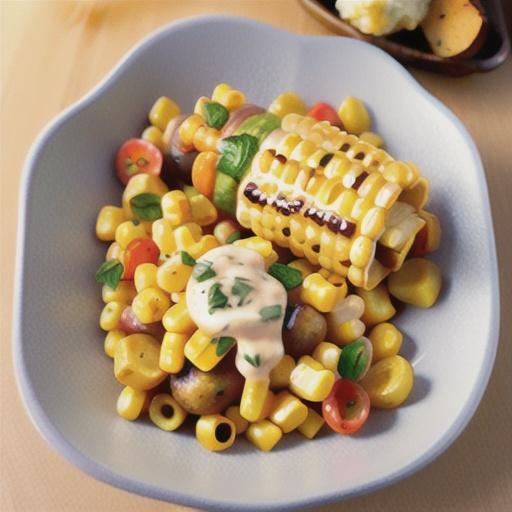 Grilled Bearnaise Corn and Potato Foil Packs