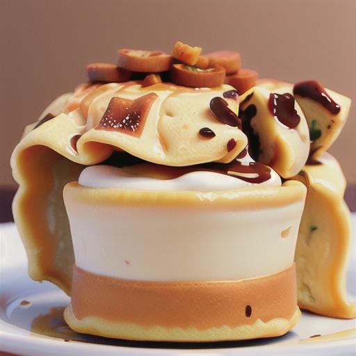 Cheese Crepe Souffle