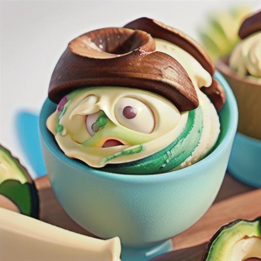 Coconut-Avocado Ice Cream