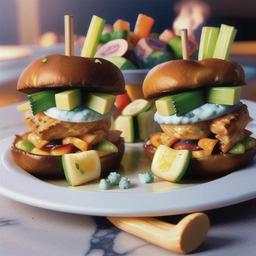 Buffalo Chicken Sliders