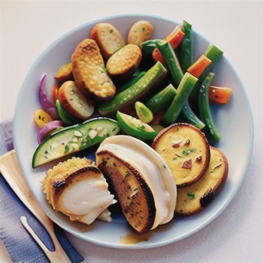 Zesty chicken schnitzel