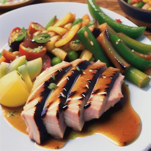 Grilled Teriyaki Tuna