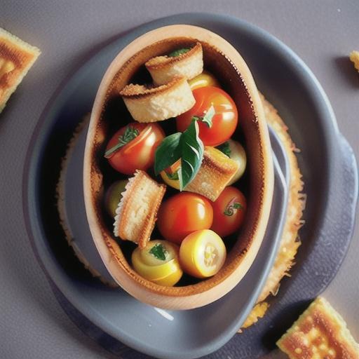 Easy tomato and bean pots