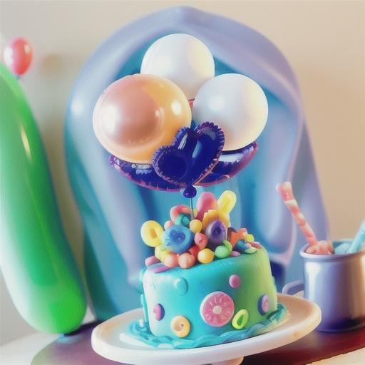 Balloon Fun Cake