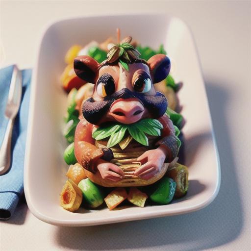 Crispy roast pork shoulder (porchetta)