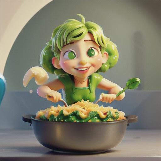 Green Goddess Mac and Cheese