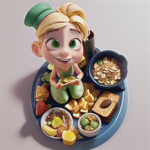 Summer muesli breakfast platter with vanilla labne recipe